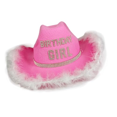 Ldabrye Geburtstag Mädchen Hut Strass Dekoration Party Hut Verstellbare Kinnschnur für Mädchen Geburtstag Party Fotografie Requisiten Ldabrye Geburtstag Mädchen Hut Strass Dekoration Party Hut Verstellbare Kinnschnur für Mädchen Geburtstag Party Fotografie Requisiten von Ldabrye