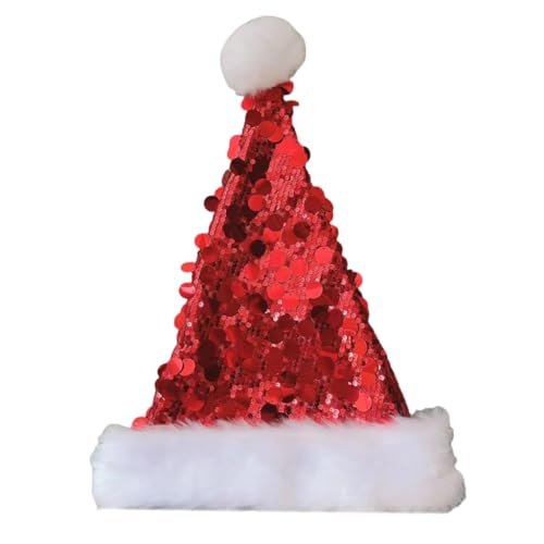 Ldabrye Große Pailletten-Weihnachtsmannmützen für Weihnachtsfeiern, alle Altersgruppen, Festivals, Requisiten, Weihnachtsmannmützen, Familientreffen, Kopfbedeckung für Eltern und Kinder Ldabrye Große Pailletten-Weihnachtsmannmützen für Weihnachtsfeiern, alle Altersgruppen, Festivals, Requisiten, Weihnachtsmannmützen, Familientreffen, Kopfbedeckung für Eltern und Kinder von Ldabrye