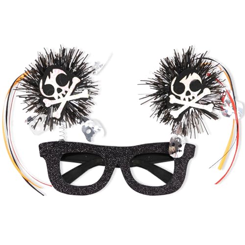 Ldabrye Halloween Brille Festliche Brille Lametta Halloween Party Dekorationen Halloween Einzigartige Skelett Foto Requisiten Ldabrye Halloween Brille Festliche Brille Lametta Halloween Party Dekorationen Halloween Einzigartige Skelett Foto Requisiten von Ldabrye