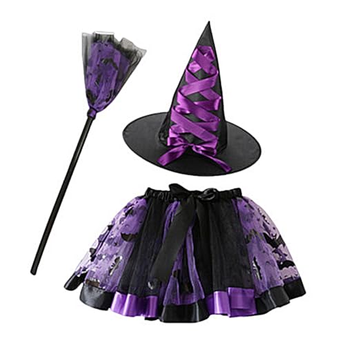 Ldabrye Halloween-Hexenkostüm-Ensembles Halloween-Party, fertiges Hexenkostüm-Set für Damen, mit Mix und passenden Teilen von Ldabrye
