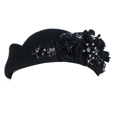 Ldabrye Modische Baskenmütze, für Damen und Herren, mit Schmucksteinen, leichtes Design, 11 Farben, Party- und lässiges Schmuck-Accessoire Ldabrye Modische Baskenmütze, für Damen und Herren, mit Schmucksteinen, leichtes Design, 11 Farben, Party- und lässiges Schmuck-Accessoire von Ldabrye