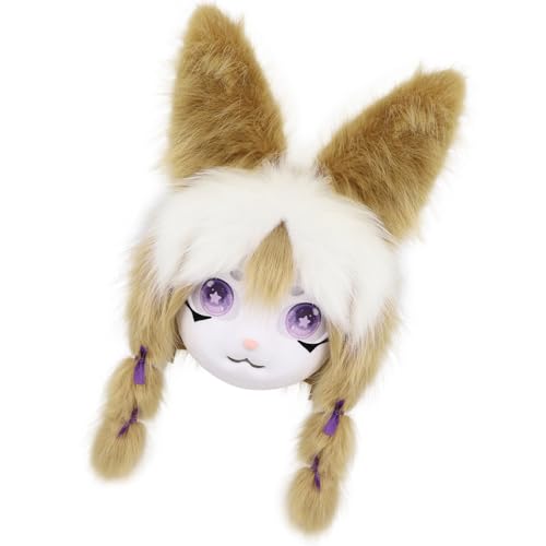 Ldabrye Plüsch-Hasen-Kopfbedeckung, Tier-Hasenkopf, Pelzanzug, Halloween, Maskerade, Cosplay, Kostüm, Zubehör, Kinder, Erwachsene, Halloween, Maskerade, Cosplay, Kostüm-Requisiten Ldabrye Plüsch-Hasen-Kopfbedeckung, Tier-Hasenkopf, Pelzanzug, Halloween, Maskerade, Cosplay, Kostüm, Zubehör, Kinder, Erwachsene, Halloween, Maskerade, Cosplay, Kostüm-Requisiten von Ldabrye