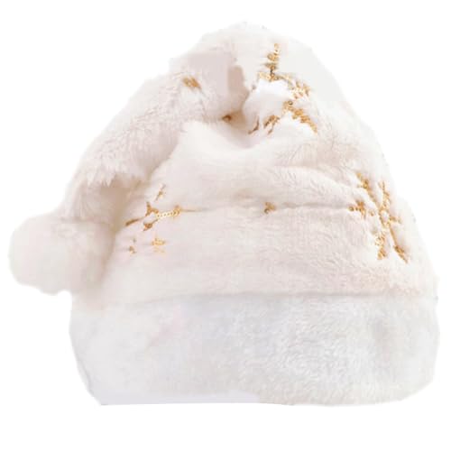 Ldabrye Schneeflocken-Weihnachtsmannmütze, Weihnachtsflor, Motorhaube, Urlaub, Kobold, fröhliche Streetwear, glitzernde Schneeflocke, Kindermütze, Weihnachten Ldabrye Schneeflocken-Weihnachtsmannmütze, Weihnachtsflor, Motorhaube, Urlaub, Kobold, fröhliche Streetwear, glitzernde Schneeflocke, Kindermütze, Weihnachten von Ldabrye