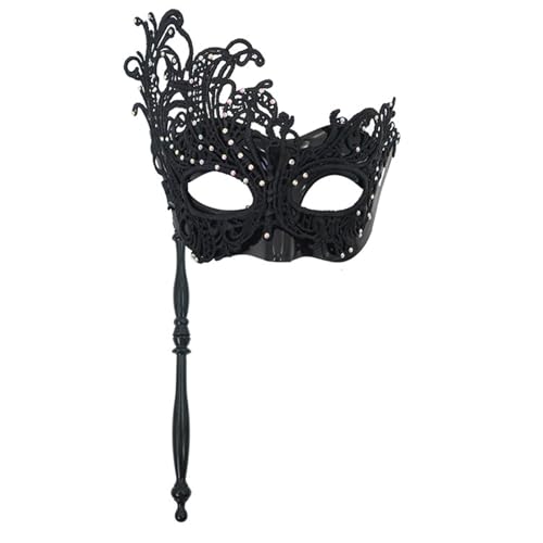 Ldabrye Spitze Strass Maskerade Venezianer Halloween Karneval Kostüme Hochzeit Party Ball Abschlussball Maske Geschenke Halbgesicht von Ldabrye