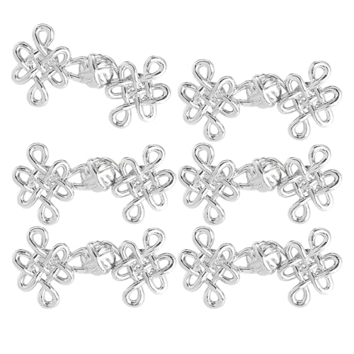 Ldabrye Taillenverschluss im Vintage-Stil, chinesischer Knoten, Metall, rostfrei, verstellbar, für lose Hosen Ldabrye Taillenverschluss im Vintage-Stil, chinesischer Knoten, Metall, rostfrei, verstellbar, für lose Hosen von Ldabrye