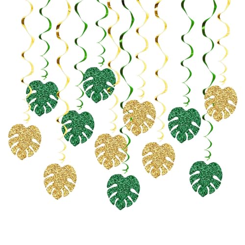 Ldabrye Tropicals Monstera Hawaiianer-Party-Dekorationen, Monstera-Party-Behang, Folien, Deckendekorationen für Luaus-Hawaiianer-Dekorationen Ldabrye Tropicals Monstera Hawaiianer-Party-Dekorationen, Monstera-Party-Behang, Folien, Deckendekorationen für Luaus-Hawaiianer-Dekorationen von Ldabrye
