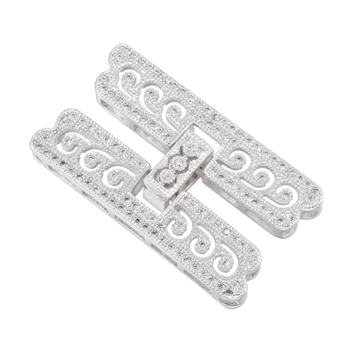 Mehrzweckreihen Zirkonia Geformte Steckverbinder Handwerkliche Lieferungen Für Customes Perlenketten Und Armbänder Tragbar Mehrzweckreihen Zirkonia Geformte Steckverbinder Handwerkliche Lieferungen Für Customes Perlenketten Und Armbänder Tragbar von Ldabrye