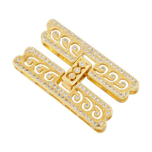 Mehrzweckreihen Zirkonia Geformte Steckverbinder Handwerkliche Lieferungen Für Customes Perlenketten Und Armbänder Tragbar von Ldabrye