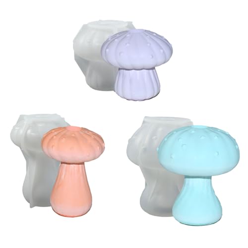 Multiple Size Pilz Stally Silikonform Set Tragbares Accessoire Für Bastelmittelzubehör Kerzenherstellung Gips Basteln von Ldabrye