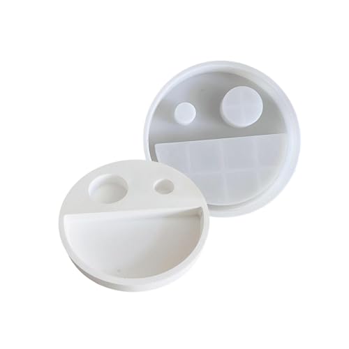Multiple Size Runde Robuste Silikonform Set Tragbares Zubehör Für Bastelversorgungen Kerzenherstellung Gips Basteln von Ldabrye