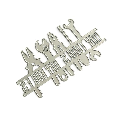 My Tools My Rules Stanzschablonen aus Karbonstahl, Stanzform, Scrapbooking, für Kartenherstellung, Tagebuch, Stanzform My Tools My Rules Stanzschablonen aus Karbonstahl, Stanzform, Scrapbooking, für Kartenherstellung, Tagebuch, Stanzform von Ldabrye