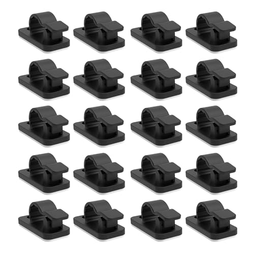 Packung Mit 20 Klebstoffklammern Kabelklammer Klemmen Für Easy Cable Management In Homes Office Packung Mit 20 Klebstoffklammern Kabelklammer Klemmen Für Easy Cable Management In Homes Office von Ldabrye