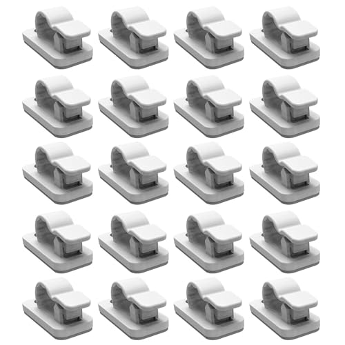Packung Mit 20 Klebstoffklammern Kabelklammer Klemmen Für Easy Cable Management In Homes Office Packung Mit 20 Klebstoffklammern Kabelklammer Klemmen Für Easy Cable Management In Homes Office von Ldabrye