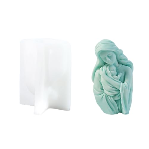 Robuste Mehrzweck-Silikonform für Aromatherapie-Gips-Dekoration und handgefertigte Seifen, Kunstbedarf von Ldabrye