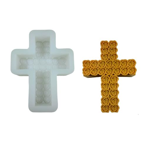 Rosen-Silikonform, Rosen-Formen, handgefertigte Seife, Harze, Beton, Gips, Dekorationen von Ldabrye