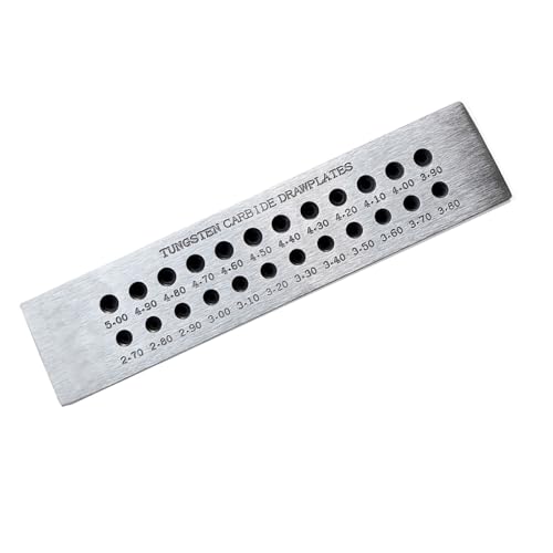 Schmuck Draht Drawplate Drahtforming Werkzeug Kohlenstoffstahl Drahtformierungsplatte Schmuckwerkzeug Für Schmuckherstellung Schmuck Draht Drawplate Drahtforming Werkzeug Kohlenstoffstahl Drahtformierungsplatte Schmuckwerkzeug Für Schmuckherstellung von Ldabrye