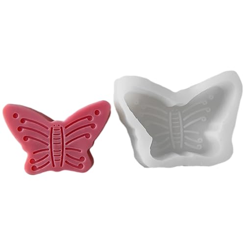 Silikonform, handgefertigte Seifenformen, schöne Schmetterlingsform, einfach zu bedienen, Epoxidharz-Formen, Silikon von Ldabrye