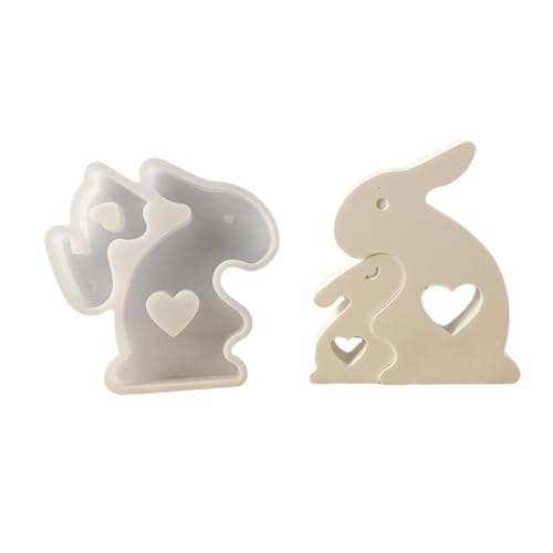 Silikonformen für Epoxidharz, Heimdekoration, 3D-Kaninchen, Silikonform zum Backen, Seifenherstellung Silikonformen für Epoxidharz, Heimdekoration, 3D-Kaninchen, Silikonform zum Backen, Seifenherstellung von Ldabrye