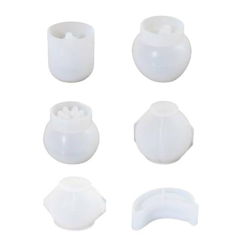 Silikonformen in Obstform, Banane, Birne, Pfirsich, Silikonformen für Epoxidharz, Dekorationen, Obstmodelle, 6 Stück Silikonformen in Obstform, Banane, Birne, Pfirsich, Silikonformen für Epoxidharz, Dekorationen, Obstmodelle, 6 Stück von Ldabrye