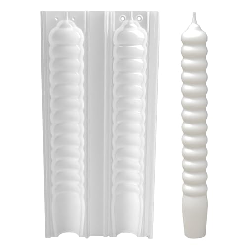 Silikonformen mit gedrehtem Stab, 3D-Zylinderformen, duftende Formen, handgefertigte Seifenformen, Zubehör zur Herstellung von Seifen von Ldabrye