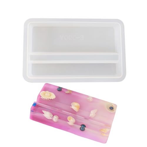 Silikongussform für den Schreibtisch, Handyhalter, Epoxidharz, Heimbüro, Dekoration, Schreibtischzubehör Silikongussform für den Schreibtisch, Handyhalter, Epoxidharz, Heimbüro, Dekoration, Schreibtischzubehör von Ldabrye