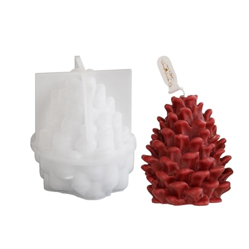 Silikonkerzenform Tisch Dekorationen 3D Tinecone Form Duft Kerzenhandwerksformen Für Harzwachs Ton Projekt Silikonkerzenform Tisch Dekorationen 3D Tinecone Form Duft Kerzenhandwerksformen Für Harzwachs Ton Projekt von Ldabrye