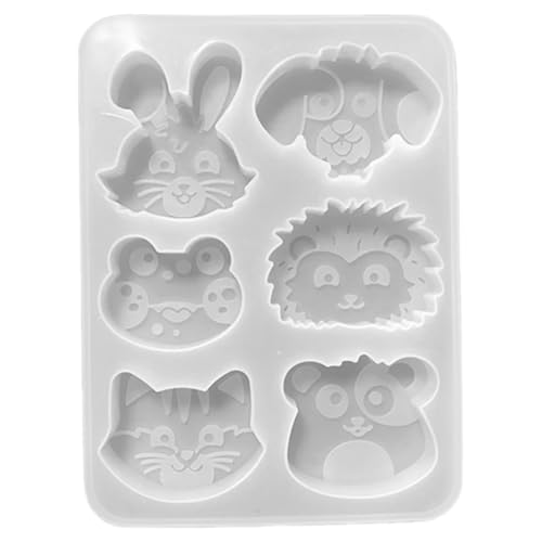 Silikonkerzenformen 6-Cavity Schimmel Für Epoxidharz Kerzenseife Fondant Candy Jelly Cake Formen Schokoladenformen Silikonkerzenformen 6-Cavity Schimmel Für Epoxidharz Kerzenseife Fondant Candy Jelly Cake Formen Schokoladenformen von Ldabrye