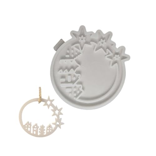 Star House Siliconkerzenformen Für Epoxidharz Kerze Herstellen Home Dekoration Schokoladen Fondant Silikonformen von Ldabrye