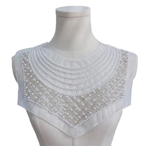 Stilvoller Netzstoff bestickt Perlenstickerei Kragen Applikation Kleidung Zubehör Handnähen Kragen Corsage Kleidung Herstellung Kleidung Stilvoller Netzstoff bestickt Perlenstickerei Kragen Applikation Kleidung Zubehör Handnähen Kragen Corsage Kleidung Herstellung Kleidung von Ldabrye