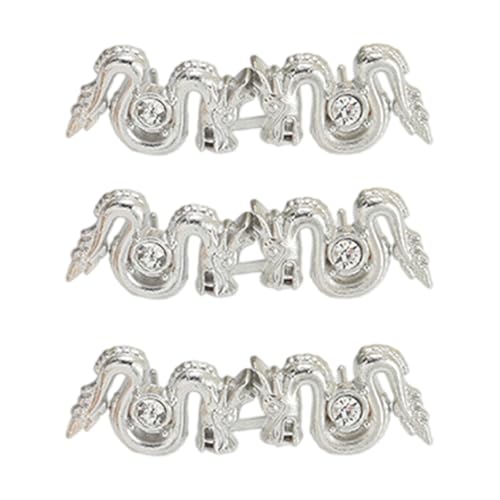 Taillenspanner mit chinesischem Drachen, unsichtbare Schnalle, Taillenmieder, Knopf, Kleidung, Zubehör, nicht genäht, 3 Stück Taillenspanner mit chinesischem Drachen, unsichtbare Schnalle, Taillenmieder, Knopf, Kleidung, Zubehör, nicht genäht, 3 Stück von Ldabrye