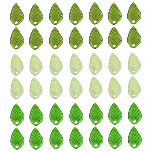 Verschiedene Acrylblatt Charms Basteln Perlen Mehrere Designoptionen Clear Green Craft Accessoires Für Schmuckherstellung von Ldabrye