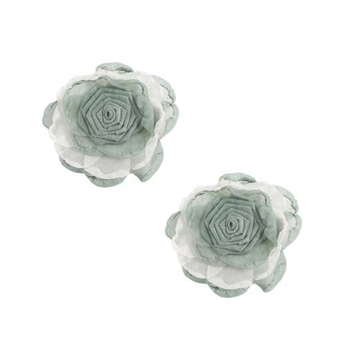 Vorhang-Raffhalter mit künstlichen Blumen, 2 Stück, knitterfrei, Stoffblumen, Fenstervorhänge, Klemmen, Vorhangverschlüsse Vorhang-Raffhalter mit künstlichen Blumen, 2 Stück, knitterfrei, Stoffblumen, Fenstervorhänge, Klemmen, Vorhangverschlüsse von Ldabrye