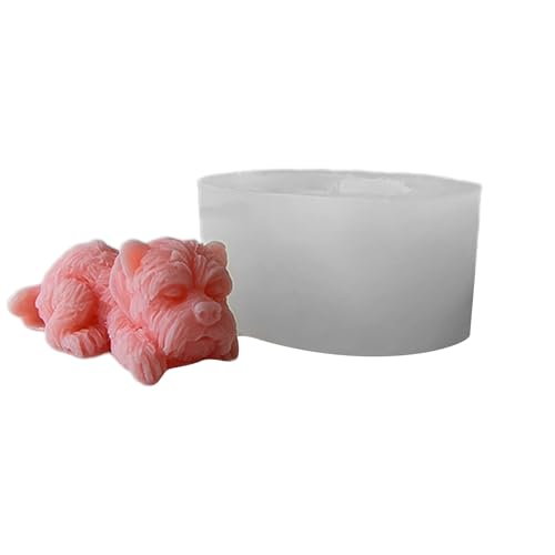 Welpenförmige Seifenhandwerks Silikonform Multifunktional Silikonform Zur Herstellung Von Paptförmigen Aromatherapie Kerze von Ldabrye