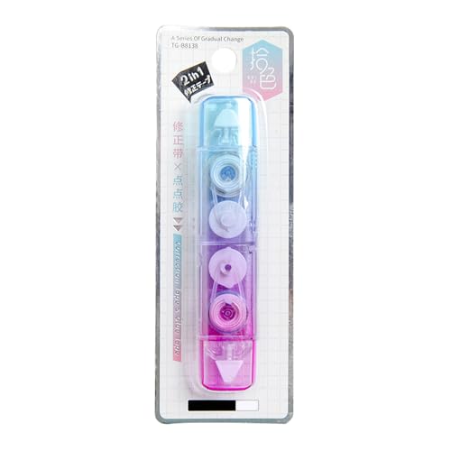White Out Correction Tape Mit Punkten Klebstoff 2 In 1 Korrekturband Sauber & White Out Correction Tape Mit Punkten Klebstoff 2 In 1 Korrekturband Sauber & von Ldabrye
