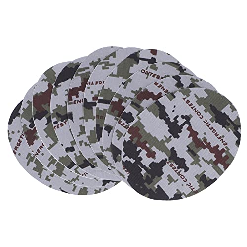 10pcs Camouflage Kleidung Patches Kleidungsreparatur Dekorationskit für Hose Down Jacket Dekoration von Ldafava