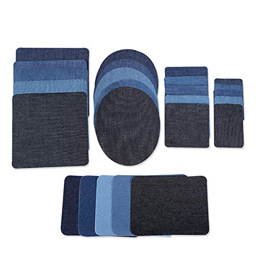 25pcs Denim -Stoffflecken Nähen Dekoration Patch DIY -Kleidung reparieren 25pcs Denim -Stoffflecken Nähen Dekoration Patch DIY -Kleidung reparieren von Ldafava