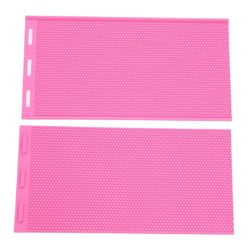 2PCS Bienenwachs Blatt Form Silikon Weiche Bienenwachs Foundation Blätter Presse Embosser von Ldafava