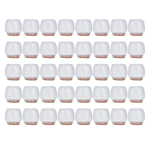 40pcs Stuhlbein Beschützer verdickte Silikontisch -Beinbein -Abdeckung Transparent Non Slip Möbel Bein Beschützer 40pcs Stuhlbein Beschützer verdickte Silikontisch -Beinbein -Abdeckung Transparent Non Slip Möbel Bein Beschützer von Ldafava