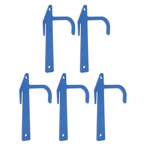 5 STÜCKE Metallzaunspanner Stahldraht Maschendrahtzaun Clips Oberschiene Stoff Spann- und Spannwerkzeug von Ldafava