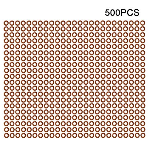 500pcs Holzringe Holz DIY Bastelschmuckzubehör Kaffeefarbe 1,25 cm unvollendete runde Holzringe für DIY -Schmuck Herstellung zu Hause ation von Ldafava