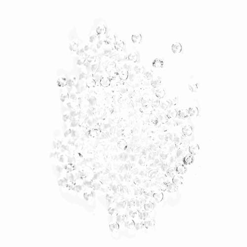Acrylperlen Vase Füllstoff 1000pcs 3mm Clear DIY Decor Perlen für Hochzeitsfeier Home Decors Ornament Accessoires (Klar) von Ldafava