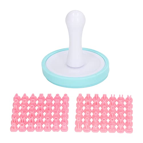 Buchstaben Cookie Stempel Alphabet Form DIY Biscuit Kuchenform Safer flexibler wiederverwendbares Nicht -Stick -Backwerkzeug für Kuchendekoration und Tonhandwerk Abs Material 3.4 von Ldafava