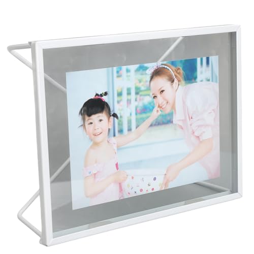Ldafava Metall Bilderrahmen Spray White Horizontal vertikaler Anzeigefotorahmen für Wandhangtischation Eisenmaterial 20.5x15.2 cm Ldafava Metall Bilderrahmen Spray White Horizontal vertikaler Anzeigefotorahmen für Wandhangtischation Eisenmaterial 20.5x15.2 cm von Ldafava