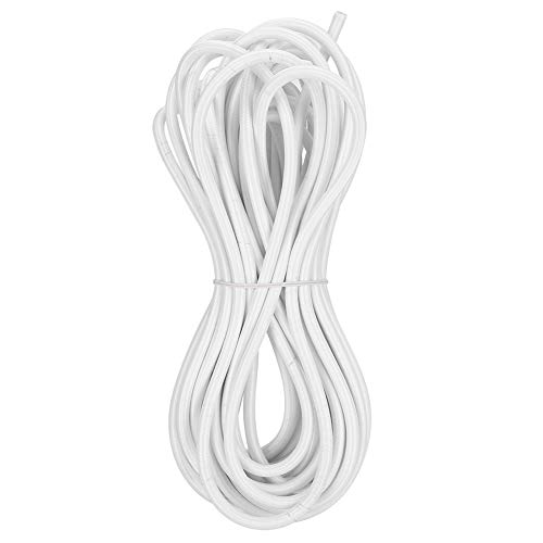 Polypropylenfaser elastisches Seil Starkes haltbares rundes elastisches Kabel Hochelastizitätsnähte Accessoires für Kleidung DIY Weiß 6 mm 10 m 32,8ft Polypropylenfaser elastisches Seil Starkes haltbares rundes elastisches Kabel Hochelastizitätsnähte Accessoires für Kleidung DIY Weiß 6 mm 10 m 32,8ft von Ldafava