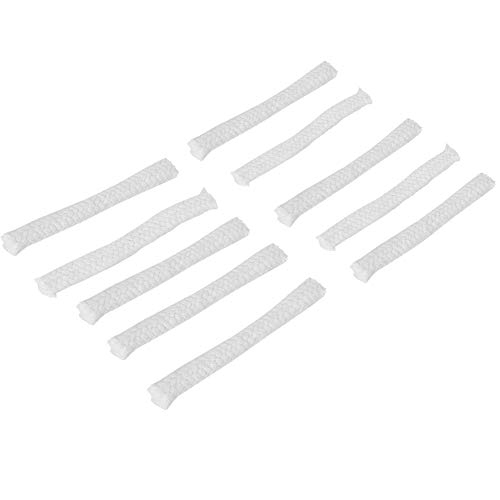 Premium -Baumwoll -Alkohol -Lampe Doche hochwertige lang anhaltende Ersatzdochte für belgische Topf Siphon Pot Mokkopf Weiß 10 Pack Premium -Baumwoll -Alkohol -Lampe Doche hochwertige lang anhaltende Ersatzdochte für belgische Topf Siphon Pot Mokkopf Weiß 10 Pack von Ldafava