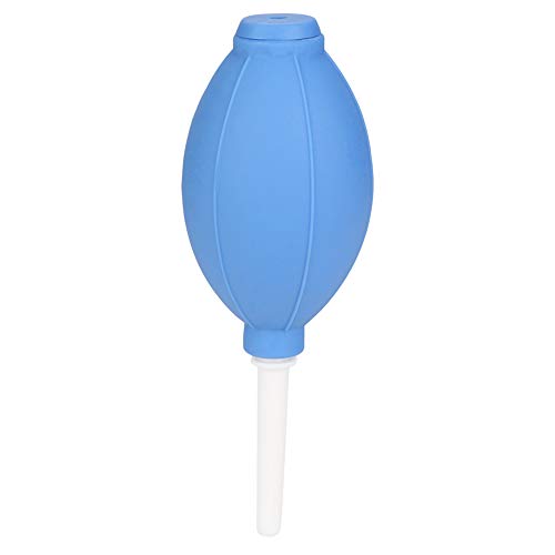 Staubgebläsekamera Reiniger Multi funktionaler Pflanzenstaubgebläse Gartenreinigung Werkzeug Ergonomisches Design TPE Material Blau Pink 5.8in (Blau) von Ldafava