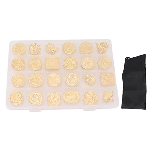 Wachssiegel -Briefmarken -Set 24PCS Abnehmbar Vintage Sealing Wach Stamps Kit mit exquisite box für Hochzeitseinladungen verpackung Zinklegierung Wachssiegel -Briefmarken -Set 24PCS Abnehmbar Vintage Sealing Wach Stamps Kit mit exquisite box für Hochzeitseinladungen verpackung Zinklegierung von Ldafava