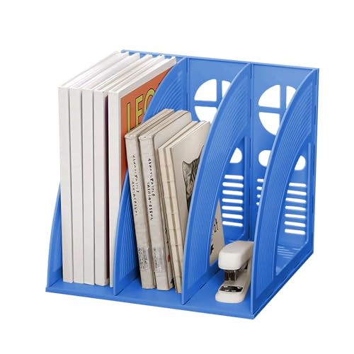 LdawyDE Stehsammler A4 Kunststoff Zeitschriftensammler 3 Fächer Stehordner Plastik Schreibtisch Ablager Ordner Organizer für Büro School die Aufbewahrung Mappen Bücher LdawyDE Stehsammler A4 Kunststoff Zeitschriftensammler 3 Fächer Stehordner Plastik Schreibtisch Ablager Ordner Organizer für Büro School die Aufbewahrung Mappen Bücher von LdawyDE