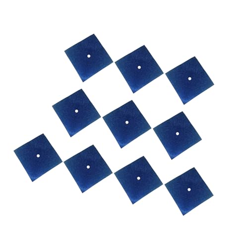 10 Blatt buntes Glitzer-Kartonpapier, 22,9 x 22,9 cm, schwere Konstruktion für Abschlusskappen, Dekoration und 10 Blatt buntes Glitzer-Kartonpapier, 22,9 x 22,9 cm, schwere Konstruktion für Abschlusskappen, Dekoration und von Ldbuejiaja