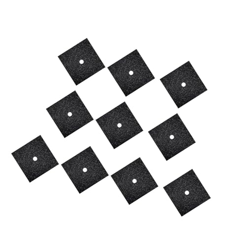 10 Blatt buntes Glitzer-Kartonpapier, 22,9 x 22,9 cm, schwere Konstruktion für Abschlusskappen, Dekoration und 10 Blatt buntes Glitzer-Kartonpapier, 22,9 x 22,9 cm, schwere Konstruktion für Abschlusskappen, Dekoration und von Ldbuejiaja